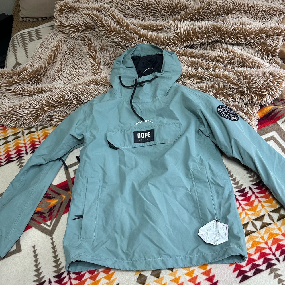 DOPE Sky Blue Anorak Jacket
